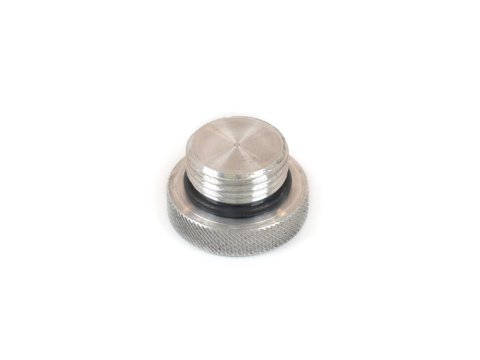 Canton Racing Plugs 23-460N Fitting, Plug, -12 AN O-Ring Male, Straight, Aluminum, Natural, Each