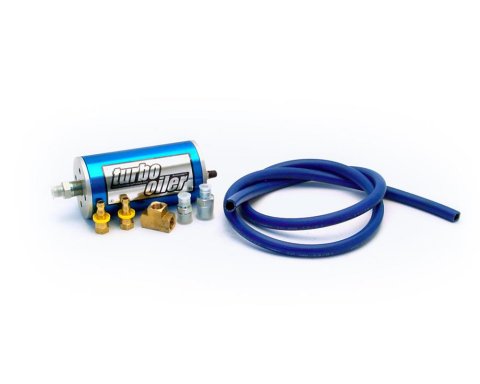 Canton Racing Accusump Turbo After Oilers 24-154 Oilers, Oiler, Compact, 1/2 qt. Capacity, Aluminum, Blue Anodized, Each