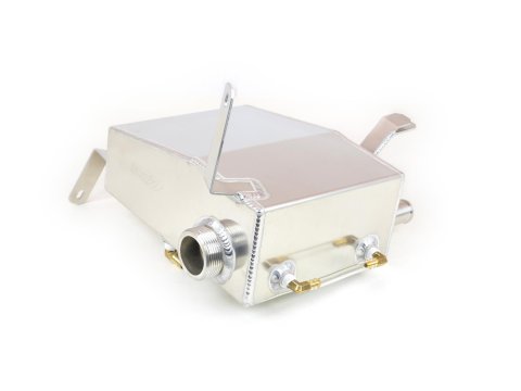 Canton Racing Coolant Expansion and Recovery Tanks for 1997-2003 F-150, 2004 F-150 HERITAGE - 80-240S Tank, Supercharger Coolant, Aluminum, Natural, Ford, Stock Cap, Each