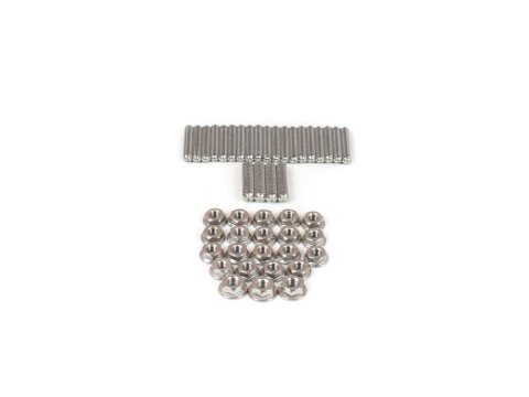Canton Racing Oil Pan Stud Kits 22-360 Fasteners, Stud, Allen, Stainless Steel, Natural, Ford, V8, Kit
