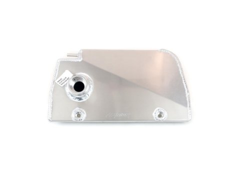 Canton Racing Coolant Expansion and Recovery Tanks for 1997-2004 CORVETTE - 80-225 Overflow Tank, Rectangular, Aluminum, Natural, 5/16 in. Hose Barb Inlet, Chevy, Kit