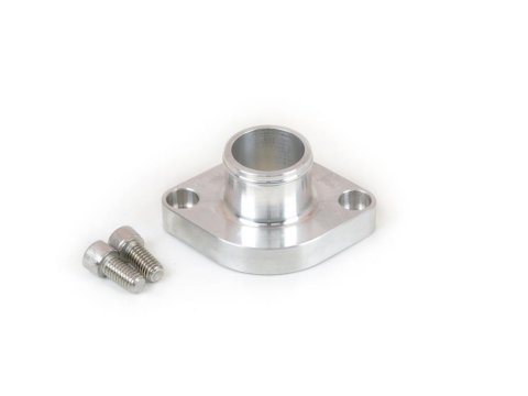 Canton Racing Billet Aluminum Water Necks 80-021 Neck, Aluminum, Natural, Straight Up, 1.50 in. Hose, Pontiac V8, Kit