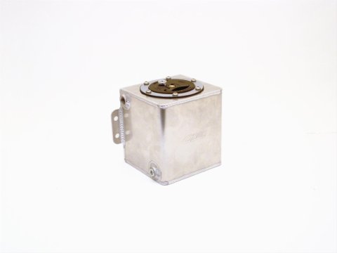 Canton Racing Fuel Cooling Tanks 80-500 Tank, Reservoir, Aluminum, Natural, 3/8 in. NPT Inlet/Outlet, Female Threads, Each