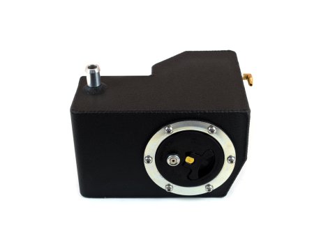 Canton Racing Supercharger Coolant Tanks for 2007-2012 MUSTANG - 80-234XLBLK ALUM SUPERCHARGER TANK 4 QT, '07-'10 GT500