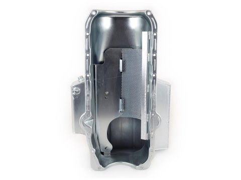 Canton Racing Circle Track Wet Sump Oil Pans 11-120 Pan, Track, Steel, 7 qt., Rear Sump, Chevy, Small Block, Each