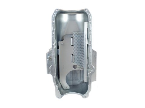 Canton Racing Road Race Series Wet Sump Oil Pans for 1984-1991 CORVETTE - 15-240T Pan, Race, Steel, 6 qt., Rear Sump, Chevy, Small Block, Each