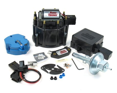 PerTronix Flame-Thrower Tuneup Kits D8010 HEI Distributor Upgrade Kit, Flame Thrower, Coil, Cap, Rotor, Module, GM, Kit