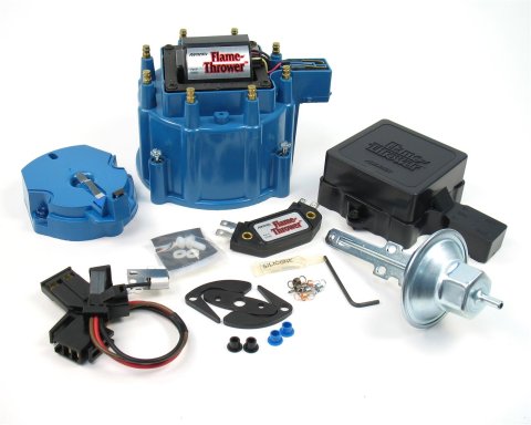 PerTronix Flame-Thrower Tuneup Kits D8002 HEI Distributor Upgrade Kit, Flame Thrower, Coil, Cap, Rotor, Module, GM, Kit