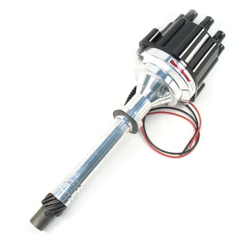 PerTronix Flame-Thrower Plug and Play Marine Distributors with Ignitor II® Module D200800 Distributor, Marine, Play, Magnetic, Mechanical Advance, Black Cap, Chevy, Big/Small Block, Each