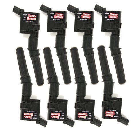 PerTronix Flame-Thrower Coil-On-Plug Ignition Coils 30728 Coils, II, Coil Pack Style, Socket, Epoxy, Black, Ford, Lincoln, Mercury, Set of 8