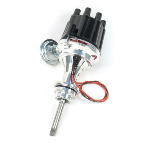 PerTronix Flame-Thrower Plug and Play Billet Distributors with Ignitor II® Module D143700 Distributor, Play, Hall Effect, Vacuum, Mechanical Advance, Black Cap, Chrysler, 413, 426, 440, Each