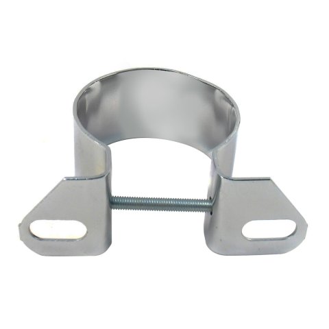 PerTronix Ignition Coil Brackets 10002 Bracket, Steel, Chrome Plated, Fits Standard Cylindical Shape Coils, Each