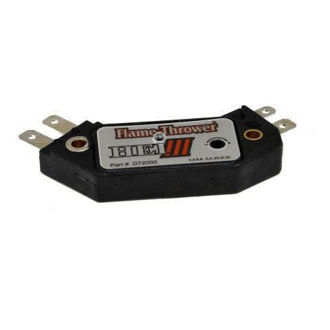 PerTronix Flame-Thrower HEI III 4-Pin Ignition Modules D72000 Modules, Modules, Race Module, 4-pin, 7.1 amps Draw, Buick, Cadillac, Chevy, GMC, Olds, Pontiac, Each