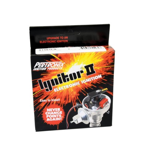 PerTronix Ignitor II® Lobe Sensor Solid-State Ignition Systems 91581LS Electronic Distributor Conversion Kit, II Solid-State, Hall Effect, Negative Ground, 12 V, Each