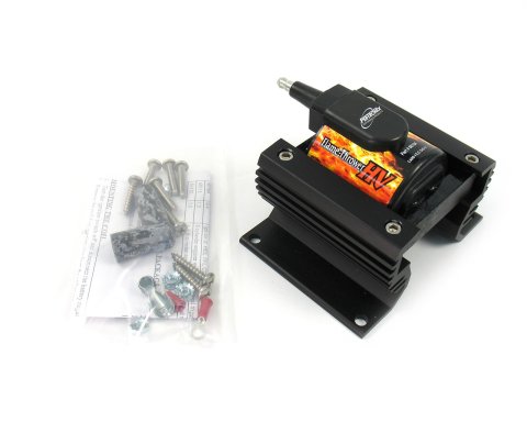 PerTronix Flame-Thrower HV Ignition Coils 60104 Coil, HV, E-Core, Square, Epoxy, Black, 60,000 V, Each