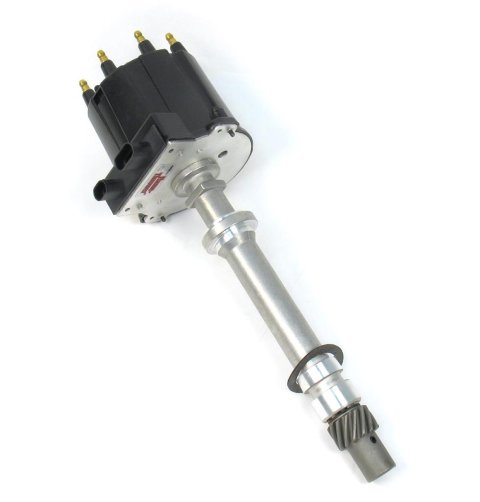 PerTronix Flame-Thrower EST Distributors D1020 Distributor, EST, Magnetic Pickup, Computer Controlled Advance, Black Cap, Chevy 1987-95, Each