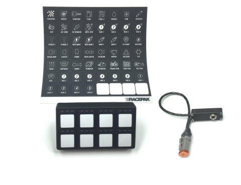 Racepak SmartWire Keypads 500-KT-KPAD8 Smartwire Keypad, Racepak, 500-SB-KPAD8, Each