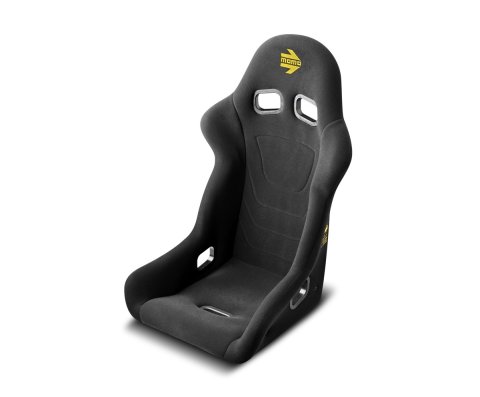 MOMO Racing Start Seats 1070BLK Seat, Start, Highback Bucket, Fiberglass, Fabric, Black, 34.646 in. Height, FIA-8855-1999 Certified, Each