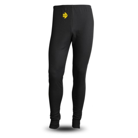 MOMO Racing Comfort Tech Fire-Resistant Underwear Pants MNXLJCTBKL00 Fire Retardant Pants, Fire Resistant, Full Length, Men's Large, Aramid Fabric, Black, Each