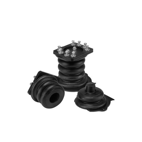 SuperSprings SumoSprings Suspension Helper Springs SSR-203-47-2 Spring, SumoSpring, Black, Rear, Chevy, GMC, 4,000 lbs. Capacity, Pair