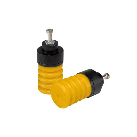 SuperSprings SumoSprings Suspension Helper Springs for 2020-2025 GLADIATOR, 2007-2026 WRANGLER, 2018 WRANGLER JK - SSF-403-54 Spring, SumoSpring, Solo, Yellow, Jeep, Wrangler, Front, Kit