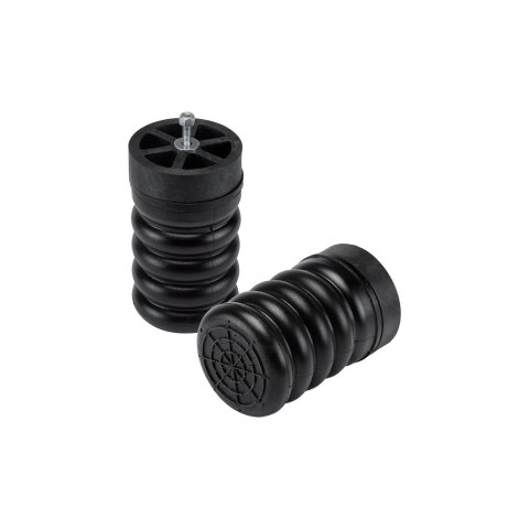 SuperSprings SumoSprings Suspension Helper Springs for 2000-2013 SUBURBAN 2500, YUKON XL 2500 - SSR-202-47 Spring, SumoSpring, Solo, Black, Chevy, GMC, Rear, Kit