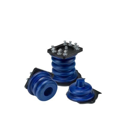 SuperSprings SumoSprings Suspension Helper Springs SSR-203-40-2 Spring, SumoSpring, Blue, Rear, Chevy, GMC, 2,600 lbs. Capacity, Pair