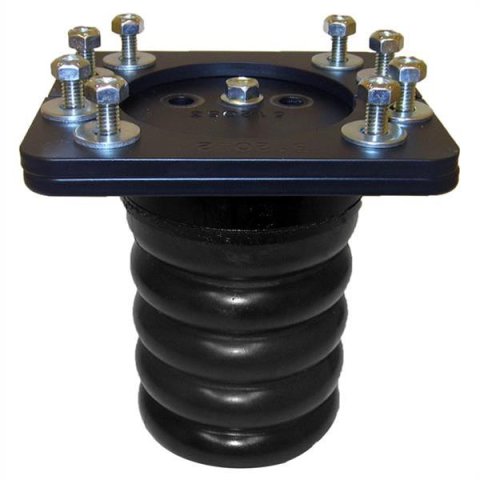 SuperSprings SumoSprings Suspension Helper Springs for 2011-2026 1500, 2009-2010 RAM 1500 - SSR-307-47 Spring, SumoSpring, Black, Rear, Dodge, Ram, 1,500 lbs. Capacity, Pair