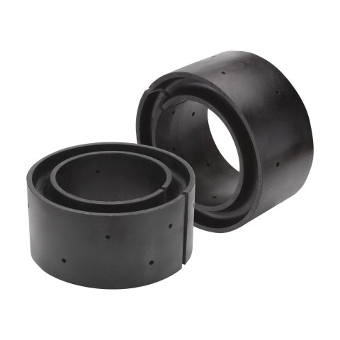 SuperSprings Coil SumoSprings CSS-1225 Spring Insert, SumoSprings, Urethane, Black, 2.250 in. Height, 7.250 in. Diameter, Pair