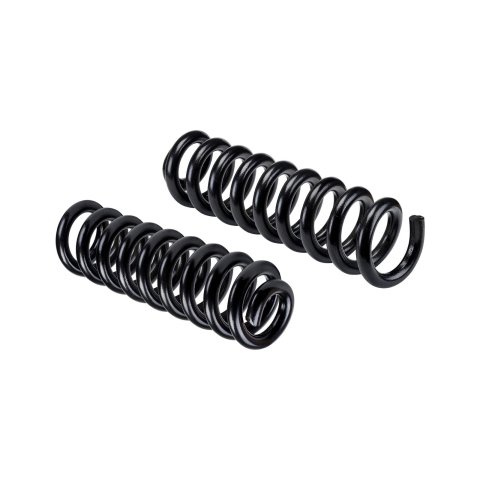 SuperSprings SuperCoils Springs SSC-35 Springs, SuperCoils, Coil, Black E-Coated, Front, Ford, Pair