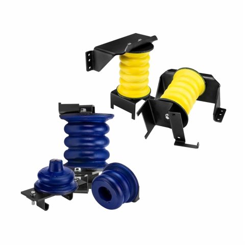 SuperSprings - Air Spring Helper Kits for 2019-2021 F-53 MOTORHOME CHASSIS K-10-005 SumoSprings Front & Rear Kit SSF-173-40-2 & SSR-183-54-1 Ford