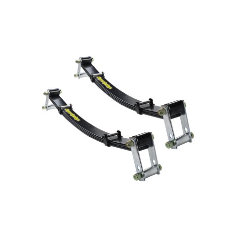 SuperSprings Suspension Helper Springs SSA17 Leaf Spring, SuperSprings, 5,000 lbs. Spring Capacity Increase, Chevy, Ford, GMC, Pair