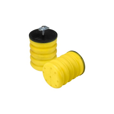 SuperSprings SumoSprings Suspension Helper Springs SSR-206-54 Spring, SumoSpring, Solo, Yellow, Chevy, GMC, Rear, Kit