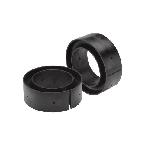 SuperSprings Coil SumoSprings CSS-1094 Spring Insert, SumoSprings, Urethane, Black, 0.940 in. Height, 6.000 in. Diameter, Pair