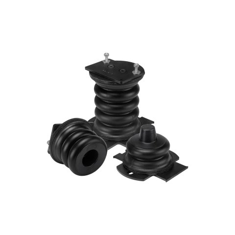 SuperSprings SumoSprings Suspension Helper Springs SSR-201-47-2 Spring, SumoSpring, Black, Rear, Chevy, GMC, 4,600 lbs. Capacity, Pair