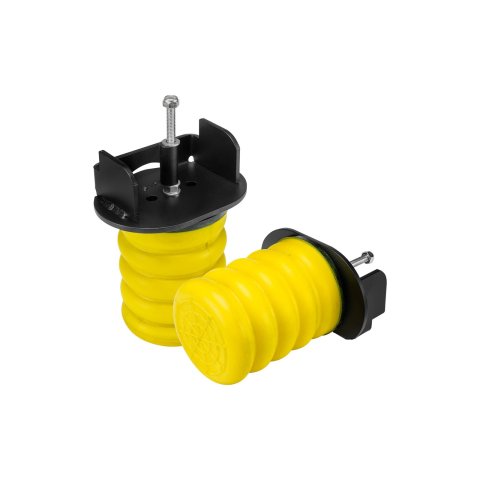 SuperSprings SumoSprings Suspension Helper Springs for 1999-2016 F-350 SUPER DUTY, F-250 1999 - SSR-114-54 Spring, SumoSpring, Yellow, Rear, Ford, 2,800 lbs. Capacity, Pair