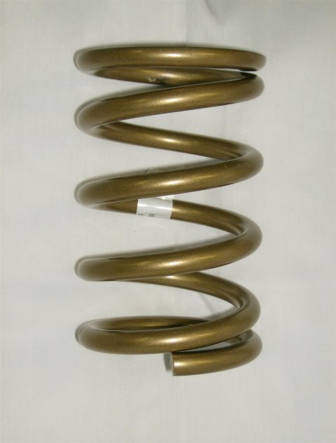 Landrum Front Coil Springs A600 Spring, Front, 5.0 in. Diameter, 8.0 in. Height, 600 lbs./in., Gold, Each