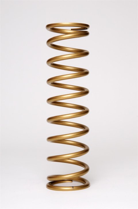 Landrum 10 Inch Coilover Spring R10-400 Spring, Gold, 3.00 in. Inside Diameter, 10.00 in. Length, 400 lb./in. Rate, Each