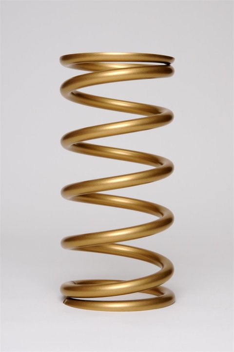 Landrum Conventional Rear Coil Springs H275 Spring, Conventional, Rear, 275 lbs./in. Rate, Gold Finish, 5 in. Diameter, 8 in. Height, Each
