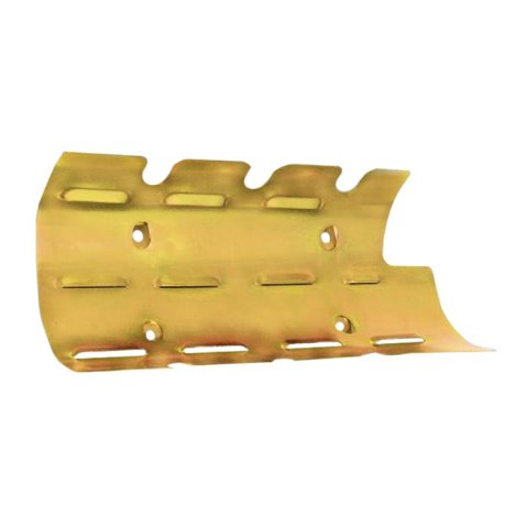 Milodon Windage Trays 32240 Tray, Steel, Gold Iridite, Louvered, Rear Sump, Pontiac, V8, Each
