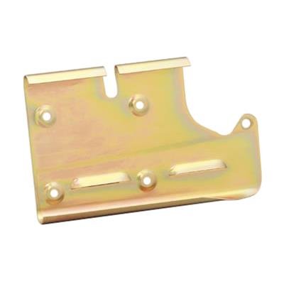 Milodon Windage Trays 32200 Tray, Steel, Gold Iridite, Louvered, Rear Sump, Chevy, Big Block, Each