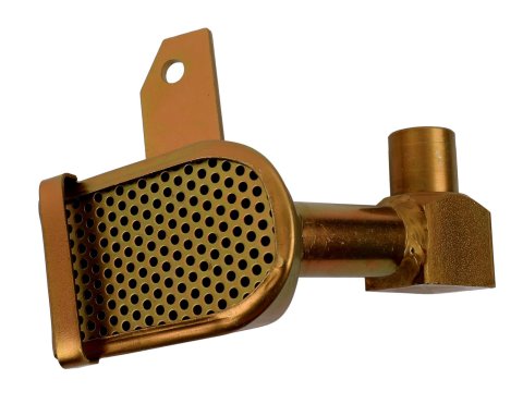 Milodon Oil Pump Pickups 18303 Pickup, Press Fit, Aftermarket Pan Style, 7.750 in. Pan Depth, Chevy, Big Block, Each