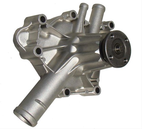 Milodon Mechanical Water Pumps 16250 Pump, Mechanical, High-Volume, Small Block Mopar, 318/340/360, Aluminum, 1970-1992, Each