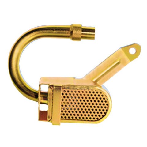 Milodon Oil Pump Pickups 18316 Pickup, Press Fit, Aftermarket Pan Style, 8.250 in. Pan Depth, HV Pump, Chevy, Small Block, Each