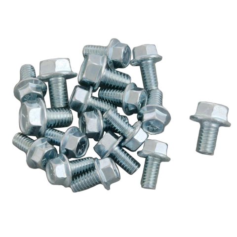 Milodon Oil Pan Bolt Kits 85000 Bolts, Steel, Cadmium, Hex Head, Chevy, Oldsmobile, Small Block/V8, Kit