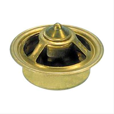 Milodon High-Flow Thermostats 16400 Thermostat, 160 Degree, High-Flow, Copper/Brass, Chevy, Ford, AMC, Olds, Pontiac, Each