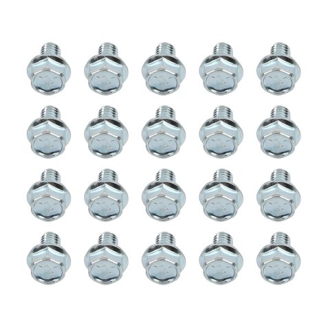 Milodon Oil Pan Bolt Kits 85020 Bolts, Steel, Cadmium, Hex Head, Chrysler, Dodge, Plymouth, Big Block, Kit
