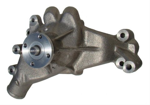Milodon Mechanical Water Pumps 16225 Pump, Mechanical, High-Volume, Long, 1969-1986, Chevy Big Block Mk IV, 396/427/454, Steel, Natural, Each