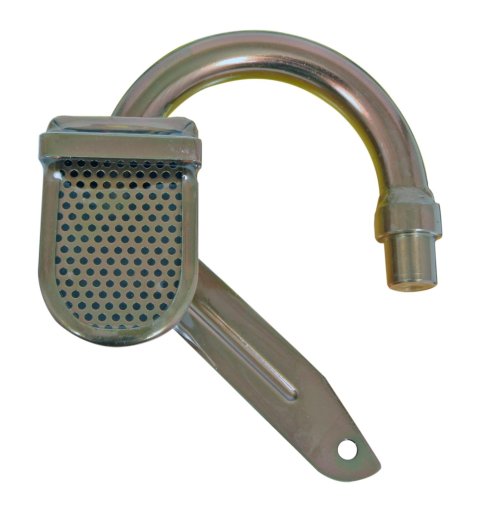 Milodon Oil Pump Pickups 18312 Pickup, Press Fit, Aftermarket Pan Style, 7.750 in. Pan Depth, Chevy, Small Block, Each