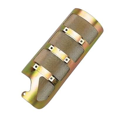 Milodon Diamond Stripper Windage Trays 32270 Tray, Stripper, Steel, Gold Iridite, Full Length Sump, Chevy, Big Block, Each